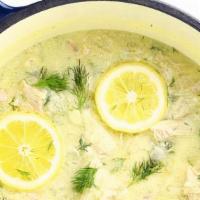 Chicken Lemon Rice · Home made chicken lemon rice soup