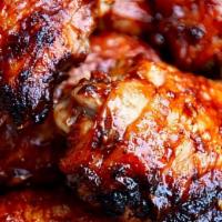 1/2 Bbq Chicken With 2 Sides · Tender, full flavored, the juiciest chicken. Served with two side dishes and choice of bread...