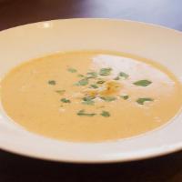 Cream Of Crab Soup · So rich and delicious! Served with crackers on the side.
