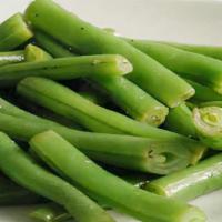 Green Beans · Fresh and healthy green beans.