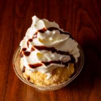 Ice-Cream Bomb · This dessert is similar like fried ice-cream without the extra oil. A scoop of homemade vani...