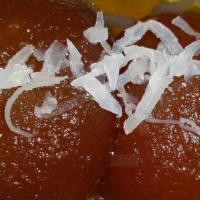 Gulab Jamun · A northern Indian sweet dessert, a delicious light pastry ball made from milk, fried and soa...