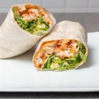 Buffalo Chicken Wrap · Chicken and buffalo sauce with Bleu cheese dressing.