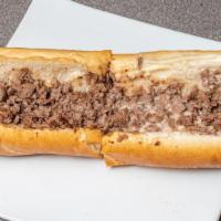 Cheese Steak · With American cheese.
