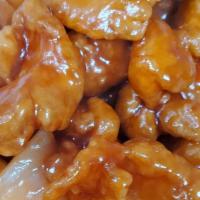 Sweet And Sour Chicken · White Rice