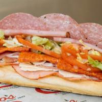 Campo'S Italian Special · The hoagie that made us famous....Dilusso salami, ham capicola, peppered ham, pepperoni, pro...