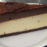 Chocolate Ganache Cheesecake · 