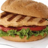 C3- Grilled Chicken Club(2 Pcs.)  On Kaiser Bun , W/ Choice Of A  Side · A boneless  chicken tender, marinated with a special blend of seasonings
           grilled ...