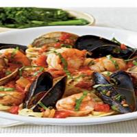Italy Classic With A Side · hrimp,mussels,clam,calamari, scallops over linguine& Marinara wine sauce