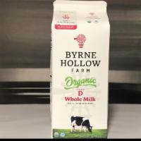 Byrne Hollow Organic Whole Milk (1.89 L) · 