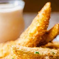 Fried Pickles · House made, served with horseradish ranch.