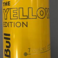 Red Bull Tropical 12 Oz · Yellow.