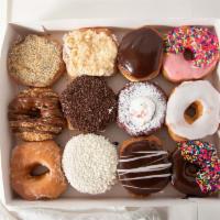 Donuts ~ Assorted With Most Popular · A dozen of our most popular assorted donuts