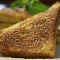 Short Stack French Toast Breakfast · 2 Pieces of Fresh fluffy french toast.
