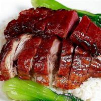Roasted Duck & Vegetable With White Rice · 