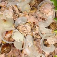 Pollo Guisado Platter · Stewed chicken. Daily.