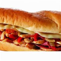 Chicken Bomb Small · Choice of Freshly Grilled Steak or Chicken, Genoa Salami, Capicola, Grilled Onions, Peppers,...