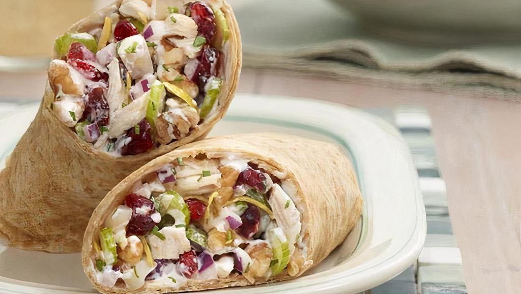Salad Wrap · Pick a salad and choose hummus or baba ghannouj inside.