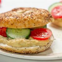 Bagel With Classic Hummus · 