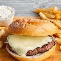 Cheeseburger W/Fries · 6oz Burger patty with American cheese & Fries
