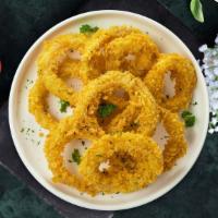 Fried O'S (Onion Rings) · Onions dipped in a light batter and fried to perfection.