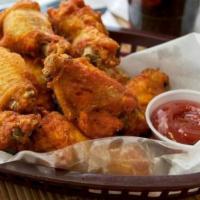 Original Chicken Wings · 10 pieces wings served with French fries.