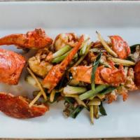 Ginger Scallion Lobster · Ginger Scallion Steamed Style - Steamed with a light drizzle of soy base sauce with a hint o...