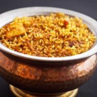 Biryani · Rice, herbs and spices. Served with rice.