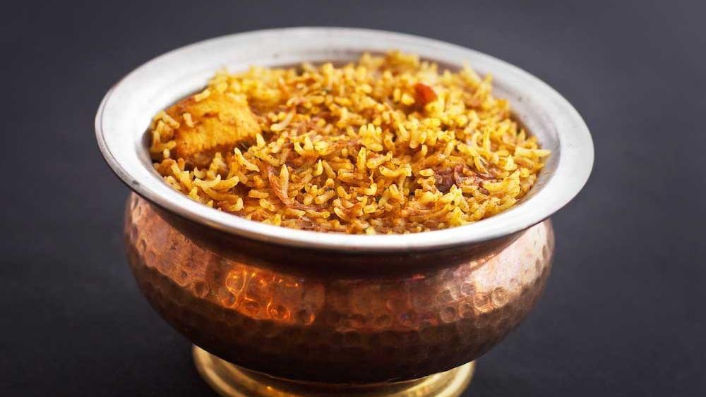 Biryani · Rice, herbs and spices. Served with rice.