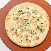 Shrimp Scampi Pizza · Large  14' shrimp and garlic sauce