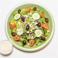 Greek Salad · Garden salad with feta cheese, and Kalamata olives.
