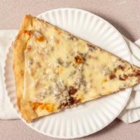 Steak Pizza · Mozzarella cheese, Angus beef steak and topped with American cheese.