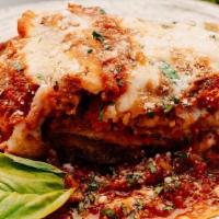 Traditional Lasagna Rig A’ Tony'S Favorite! (Single) · Layers of lasagna noodles, ricotta, sauce, Romano and mozzarella.
