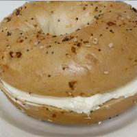 Bagel & Spread · Delivered fresh daily from Kismet bagels, with our house made spreads! Max 4, please.