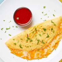 Supreme Cheese Omelette · Sunny 3-egg omelette with your choice of cheese. Side of tots.
