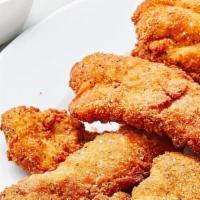 Tenders (10 Pieces) · Favorite. Five, 10 and 20 chicken tenders in x flavor. Served with a side of fries.