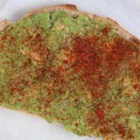 Avocado Toast · avocado seasoned with garlic and paprika on toasted country bread (cal: 404) - Vegetarian - ...