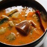 Sambar Soup · Flavorful spicy South Indian lentil soup made with a variety of vegetables