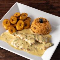 Chicken Breast (Peito) · Luanda's most famous dish features grilled chicken breast serenaded in your choice of natas,...