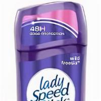 Fresh Infusions Antiperspirant Deodorant Solid Wild Freesia · LADY SPEED STICK 
1.4OZ