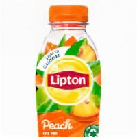 Bottle Lipton Ice Tea Peach · 