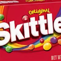 Skittles · Package includes 3.5oz box of Starburst Original
Bite-size, colorful chewy candies.
Taste th...