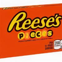 Reese`S  4 Oz · Contains one (1) 4-ounce box of REESE'S PIECES Peanut Butter Candy
Dreamy peanut butter cand...
