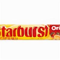 Starburst Original · FRUIT CHEWS
FLAVORS INCLUDE: CHERRY, LEMON, STRAWBERRY AND ORANGE
COLORS AND FLAVORS MAY VAR...