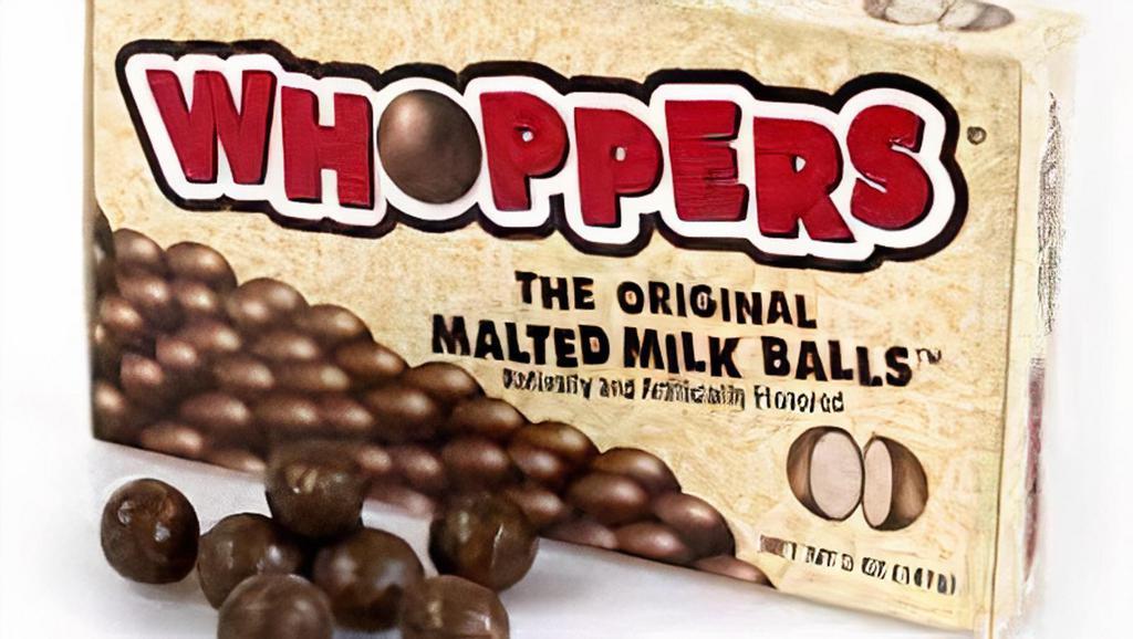 Whoppers 5 Oz · Whoppers malted milk balls are perfect any time you want a sweet, poppable treat. Perfect for a movie theater snack or a sweet ice cream topping.
5 oz. packs