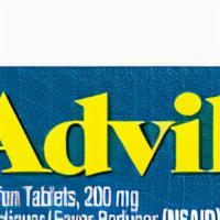 Advil Pain Reliever/Fever Reducer  · Coated Caplet Ibuprofen Temporary Pain Relief - 24 Count