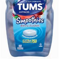 Tums Smoothies Extra Strength  · 750 Berry Fusion 12Chewable Tablets