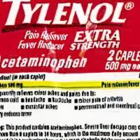 Tylenol Extra Strenght Two Pills · Pain medication, Tylenol packet (2 tablets)