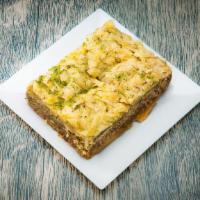 Baklava · Sweet pastry made of layers of filo pastry filled with chopped nuts and sweetened with syrup
