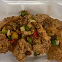 Salt Pepper Chicken Wings(4) · Special salt and pepper, very spicy and delicious on chicken wings, a little spicy
